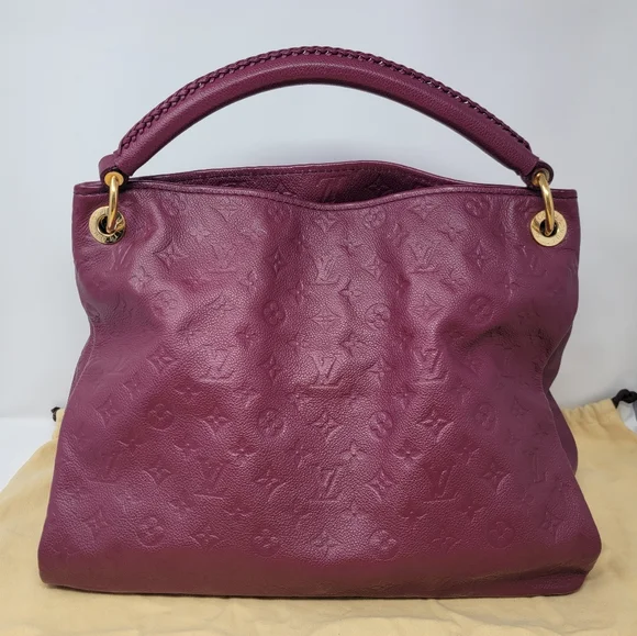 LOUIS VUITTON Artsy MM Monogram Empreinte Leather Shoulder Bag - Picture 5 of 13